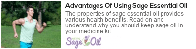  benefits of sage essential oil