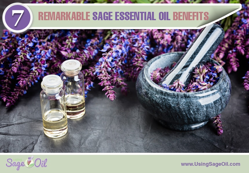  benefits of sage essential oil